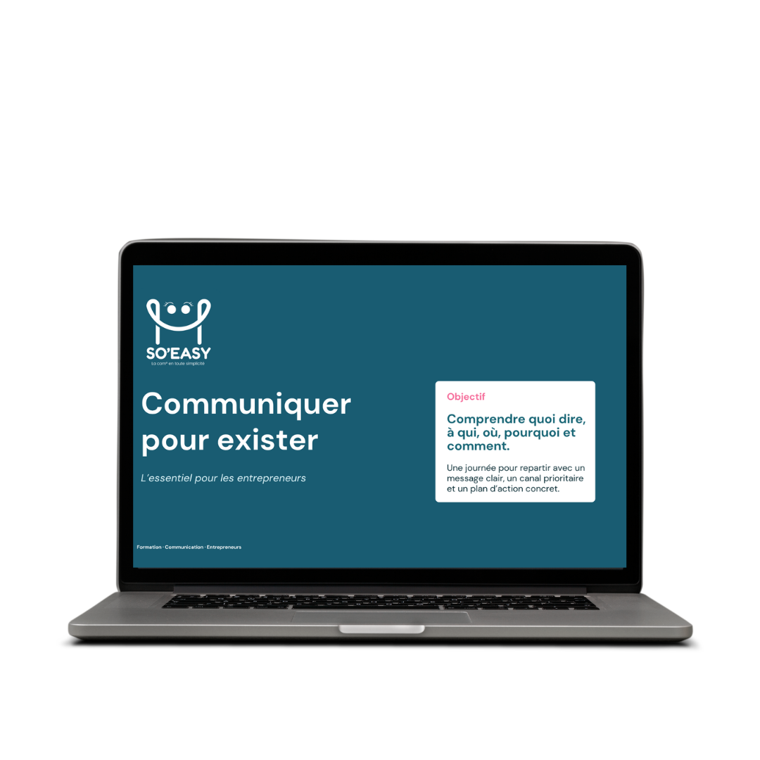 Formation communication pour entrepreneurs So'Easy