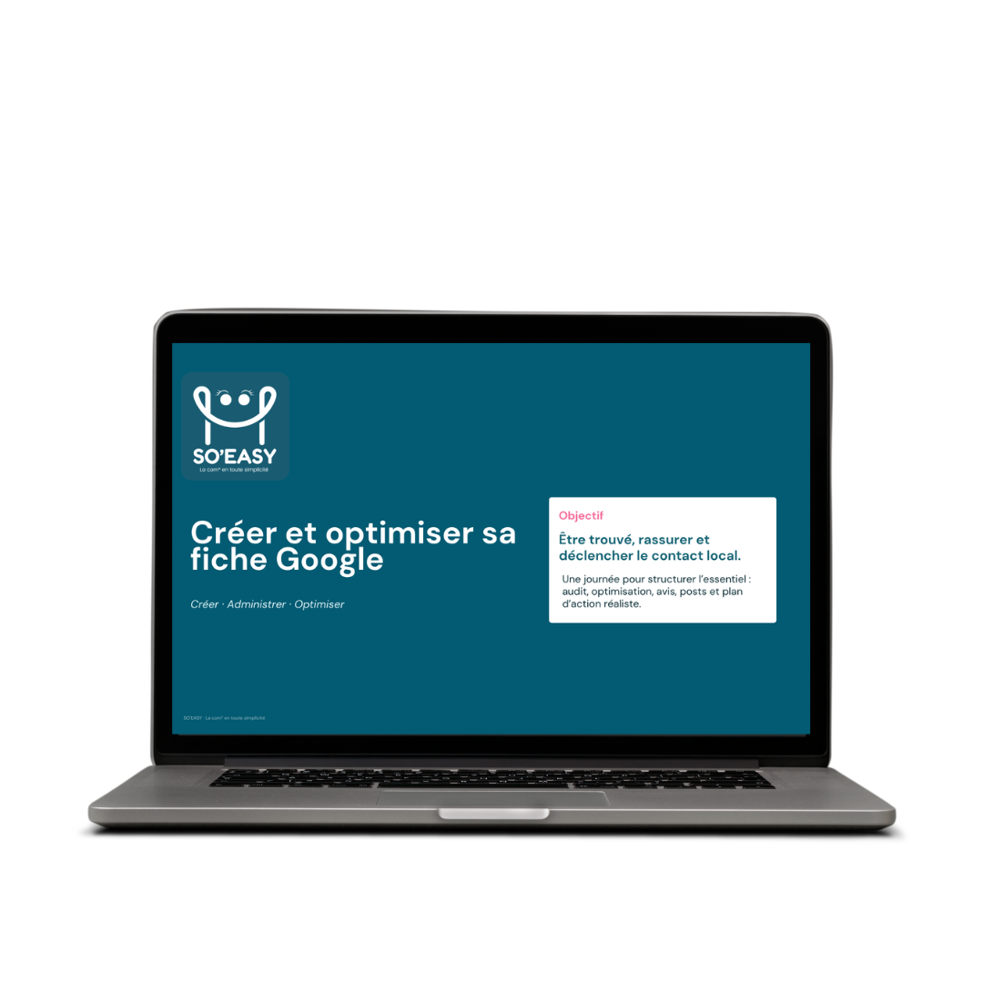 Formation Google My Business So'Easy